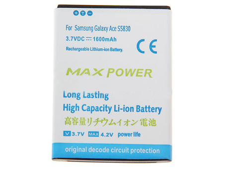 Kompatibel Trådløs telefon batteri til Samsung Galaxy ACE S5830 Kompatibel Trådløs telefon batteri Samsung til Galaxy ACE S5830