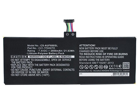 Kompatibel Bærbar PC batteri til asus VivoTab-TF600T Kompatibel Bærbar PC batteri asus til VivoTab-TF600T