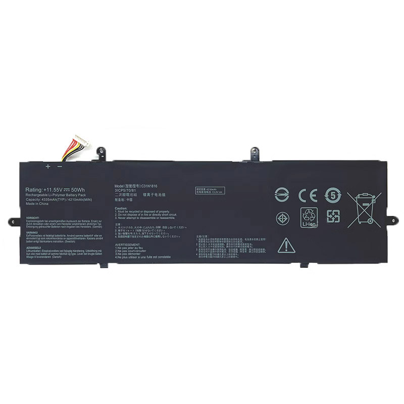 Kompatibel Bærbar PC batteri til ASUS ZenBook-Flip-13-UX362FA-2B Kompatibel Bærbar PC batteri ASUS til ZenBook-Flip-13-UX362FA-2B