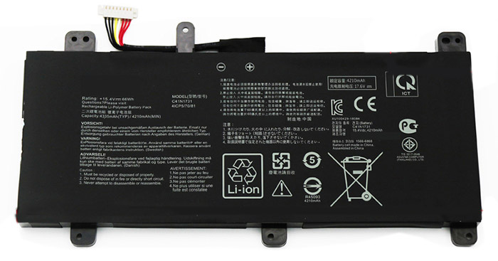 Kompatibel Bærbar PC batteri til ASUS ROG-Strix-GL704GW Kompatibel Bærbar PC batteri ASUS til ROG-Strix-GL704GW