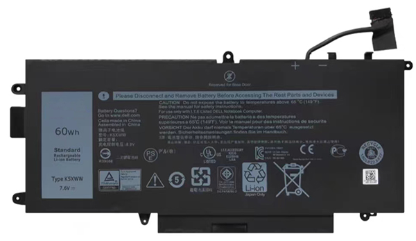Kompatibel Bærbar PC batteri til dell Latitude-7389-2-in-1-Series Kompatibel Bærbar PC batteri dell til Latitude-7389-2-in-1-Series