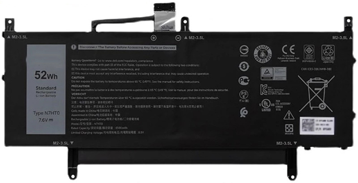 Kompatibel Bærbar PC batteri til Dell Latitude-9510-Series Kompatibel Bærbar PC batteri Dell til Latitude-9510-Series