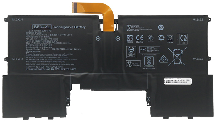 Kompatibel Bærbar PC batteri til hp Spectre-13-AF110TU Kompatibel Bærbar PC batteri hp til Spectre-13-AF110TU