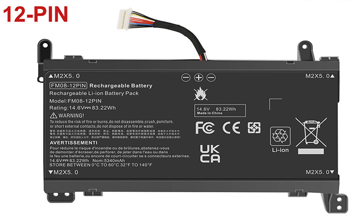 Kompatibel Bærbar PC batteri til hp OMEN-17-an035TX Kompatibel Bærbar PC batteri hp til OMEN-17-an035TX