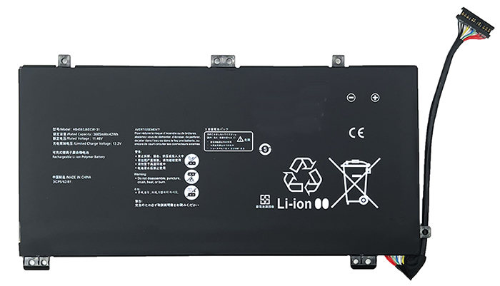 Kompatibel Bærbar PC batteri til HUAWEI MateBook13-WRTB-WFH9F Kompatibel Bærbar PC batteri HUAWEI til MateBook13-WRTB-WFH9F