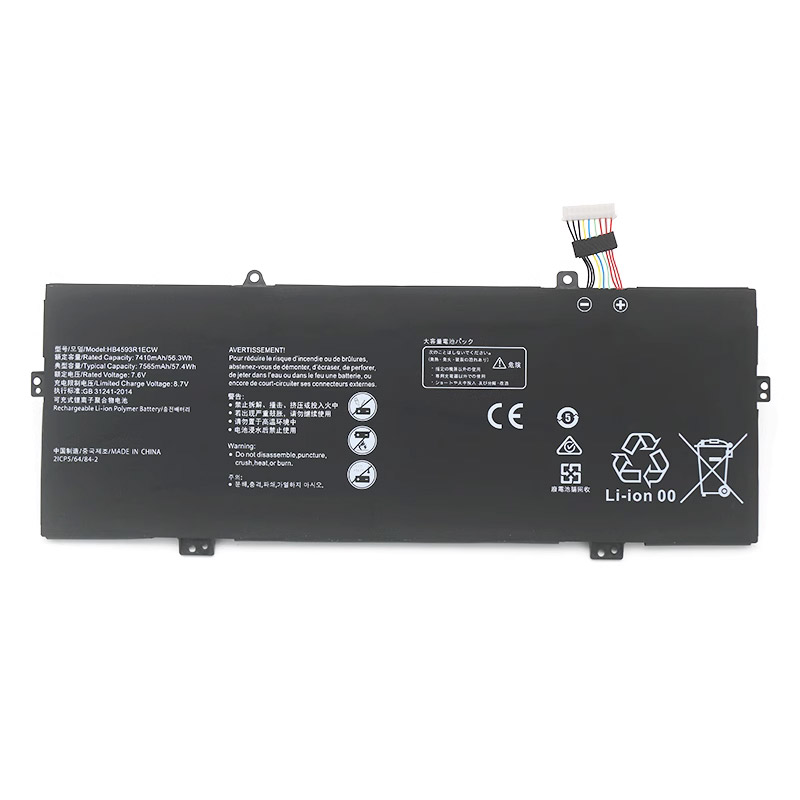 Kompatibel Bærbar PC batteri til HUAWEI Matebook-14-2021-Series Kompatibel Bærbar PC batteri HUAWEI til Matebook-14-2021-Series