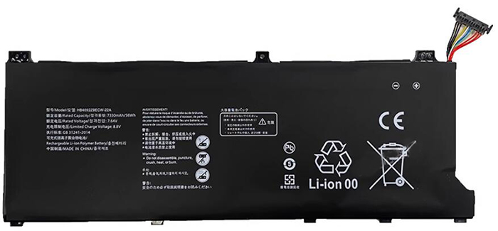 Kompatibel Bærbar PC batteri til HUAWEI Matebook-14-2021-Series Kompatibel Bærbar PC batteri HUAWEI til Matebook-14-2021-Series