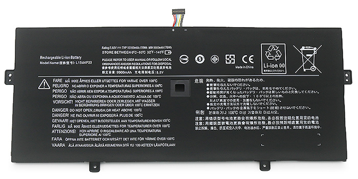 Kompatibel Bærbar PC batteri til LENOVO Yoga-5-Pro-Series Kompatibel Bærbar PC batteri LENOVO til Yoga-5-Pro-Series