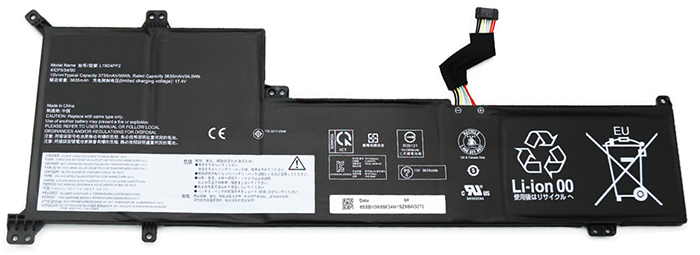 Kompatibel Bærbar PC batteri lenovo  til L19L4PF2 