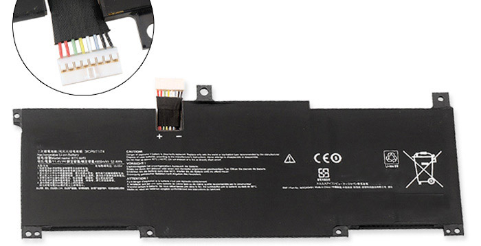 Kompatibel Bærbar PC batteri til MSI Prestige-14-A10RB-015CN Kompatibel Bærbar PC batteri MSI til Prestige-14-A10RB-015CN