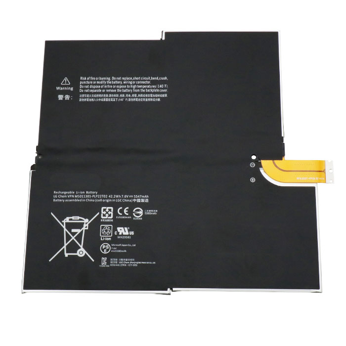 Kompatibel Bærbar PC batteri Microsoft  til G3HTA005H 
