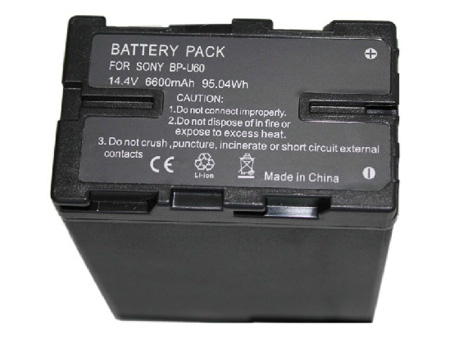 Kompatibel videokamera batteri til SONY BP-U95 Kompatibel videokamera batteri SONY til BP-U95